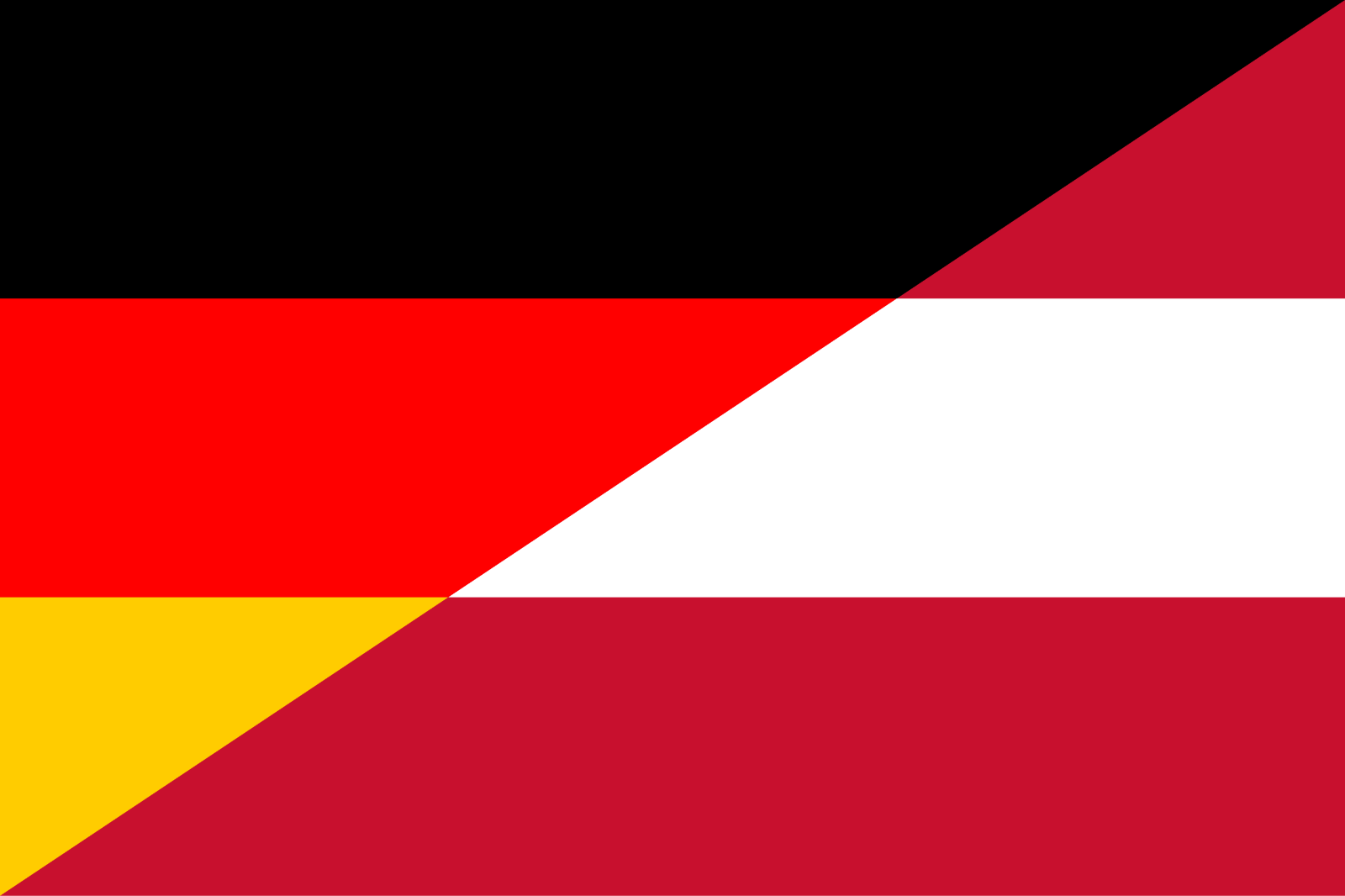 flag of Germany and Austria