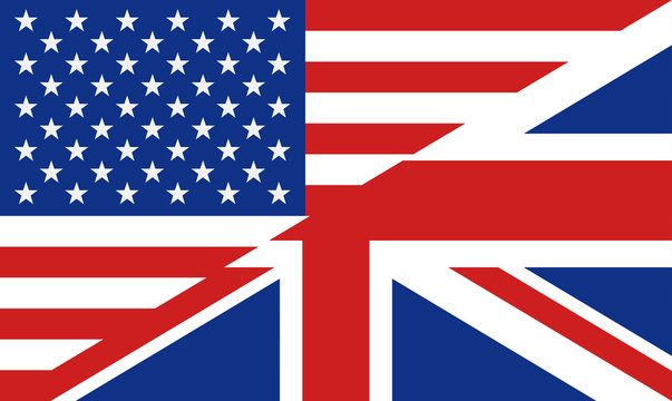 flag of the US and the UK